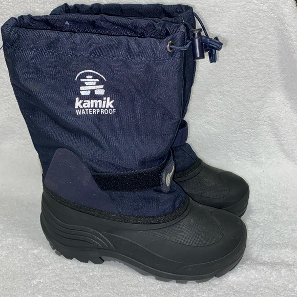 Kamik waterproof removable liner snow boot unisex size 3 - Picture 1 of 10